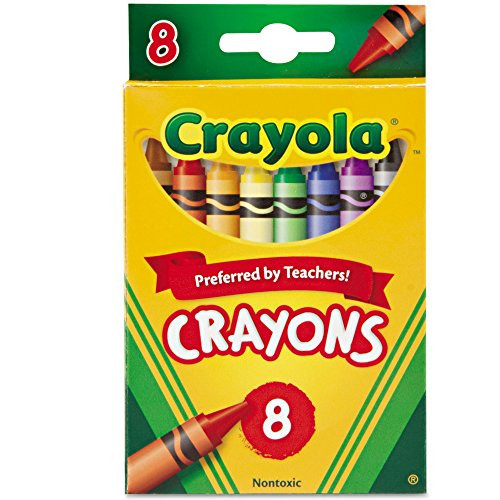 Crayola Crayons 8 Color Peggable [Set of 6] | Amazon (US)