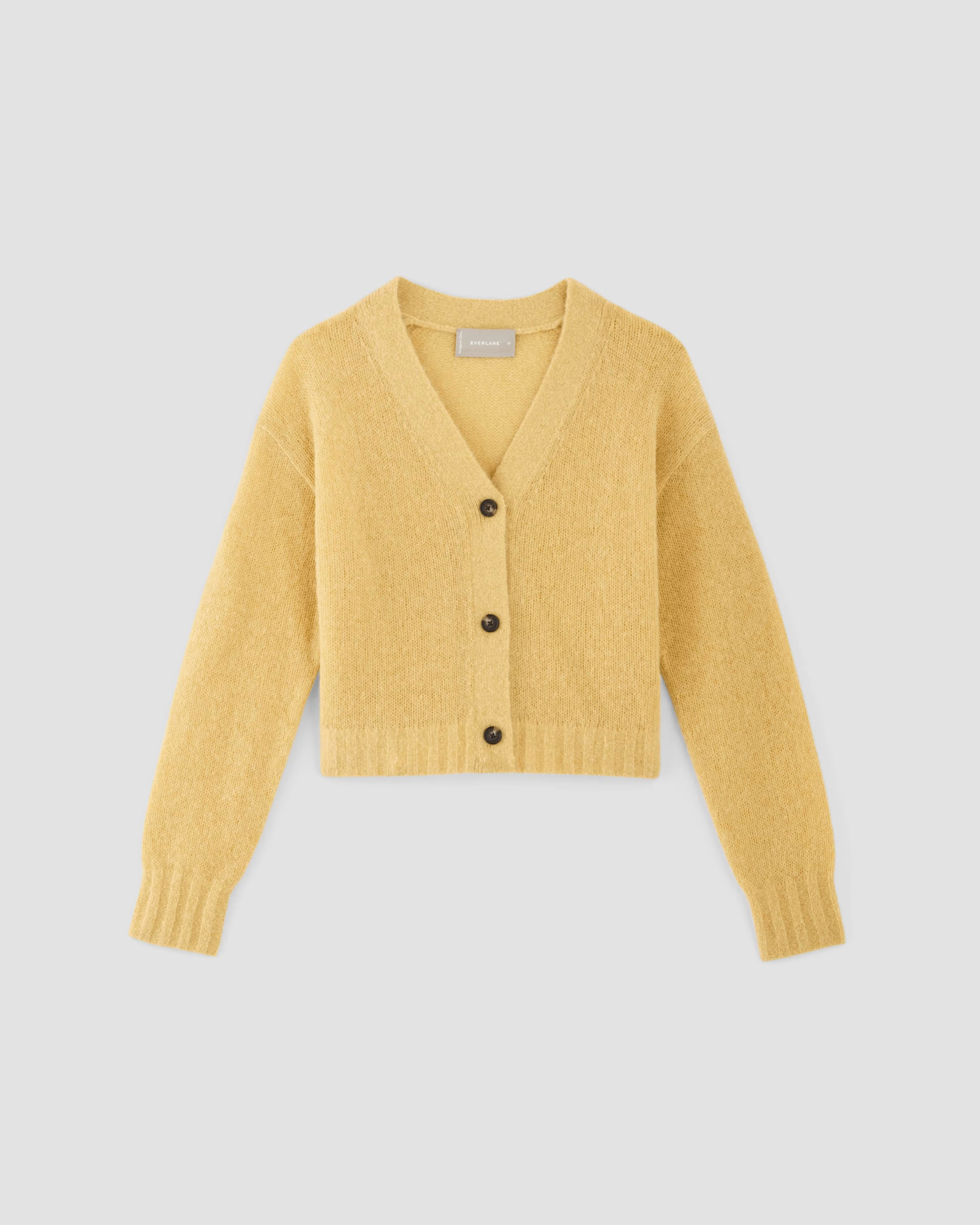 The Alpaca V-Neck Cropped Cardigan | Everlane