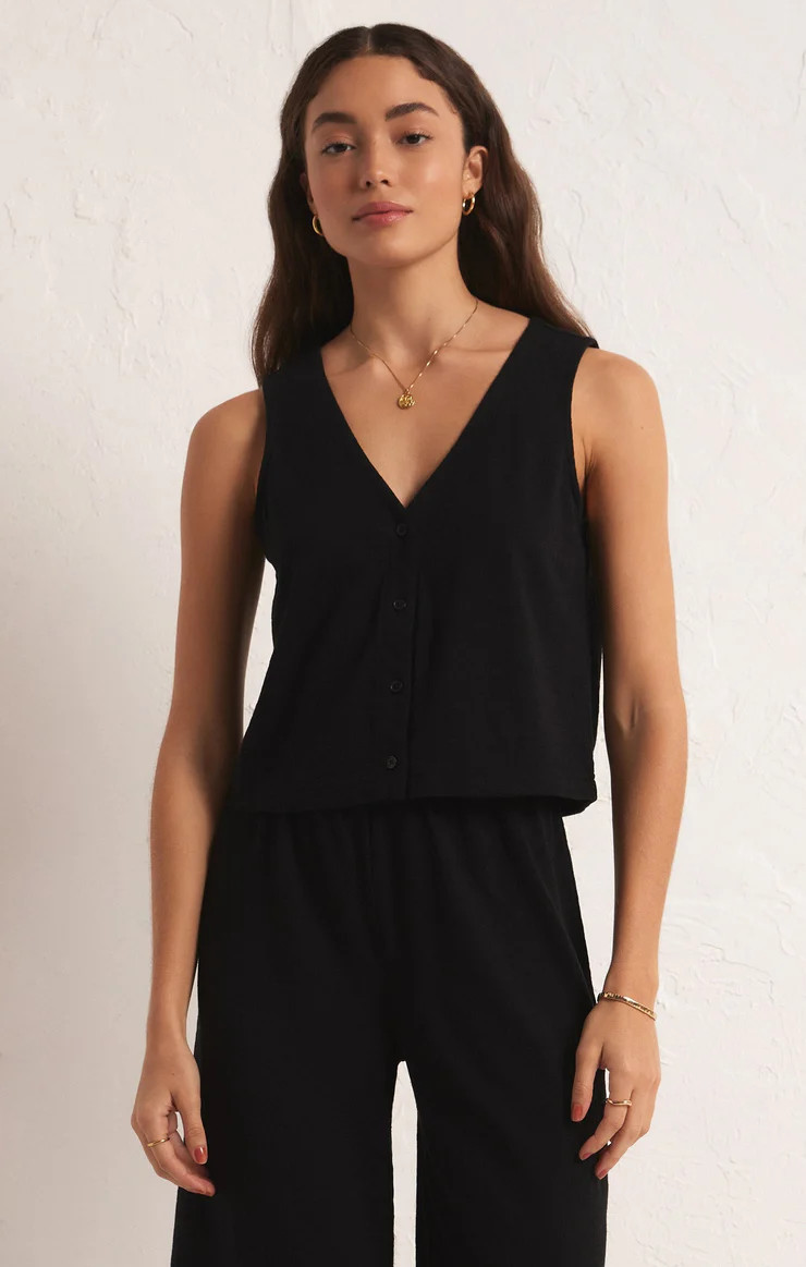 Solace Textured Slub Top | Z Supply