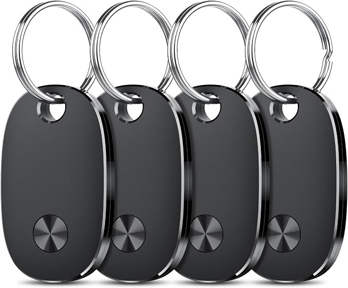 Tracker Tags-4 Pack, Bluetooth Tracker Works with Apple Find My APP (iOS Only), Keys Finder and I... | Amazon (US)