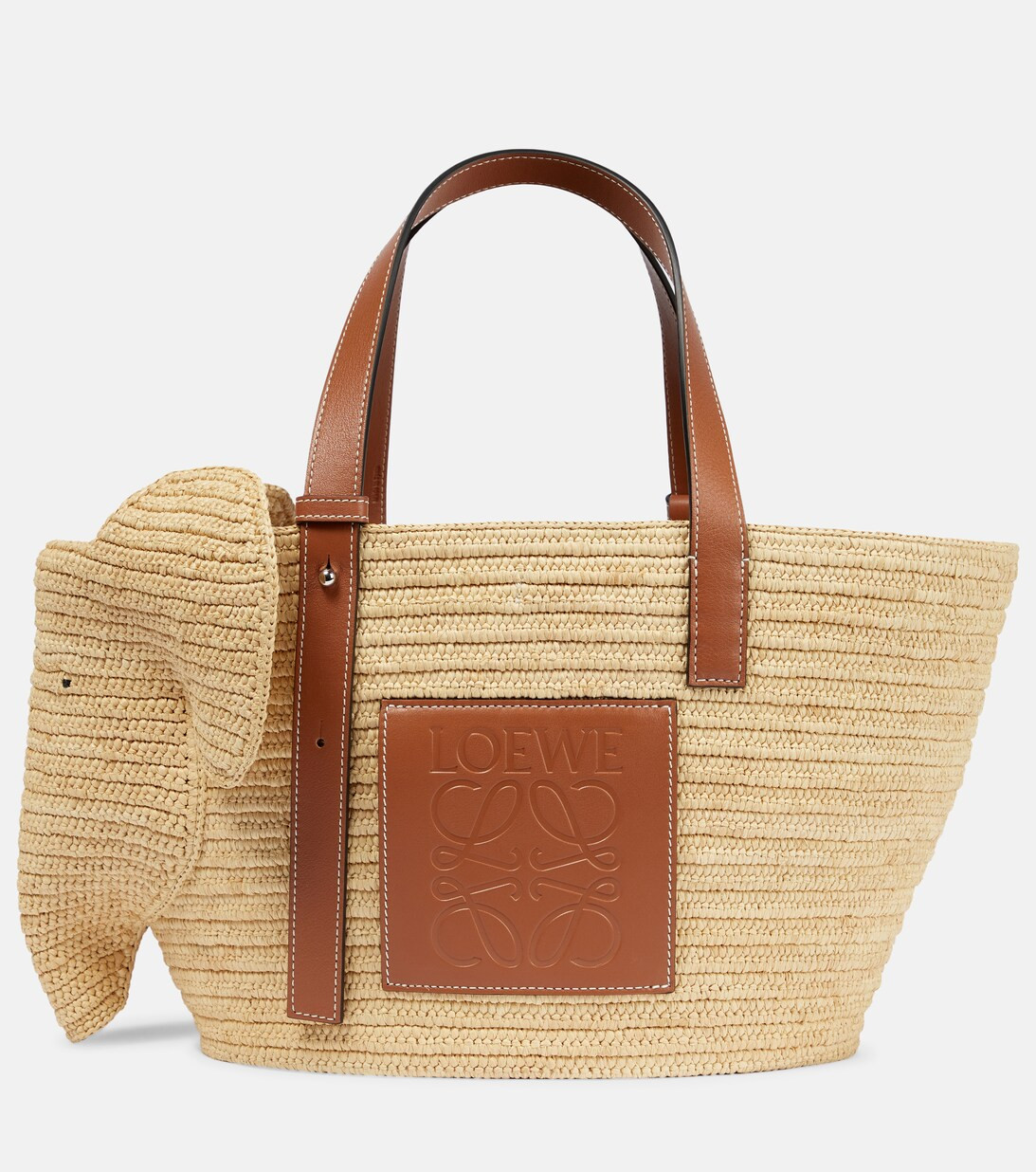 Elephant Basket raffia tote bag | Mytheresa (INTL)