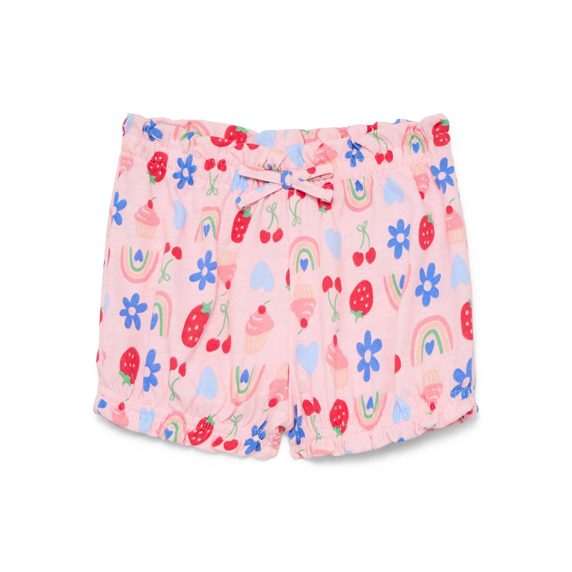 Wonder Nation Baby Girl Bubble Shorts, Sizes 0-24 Months | Walmart (US)