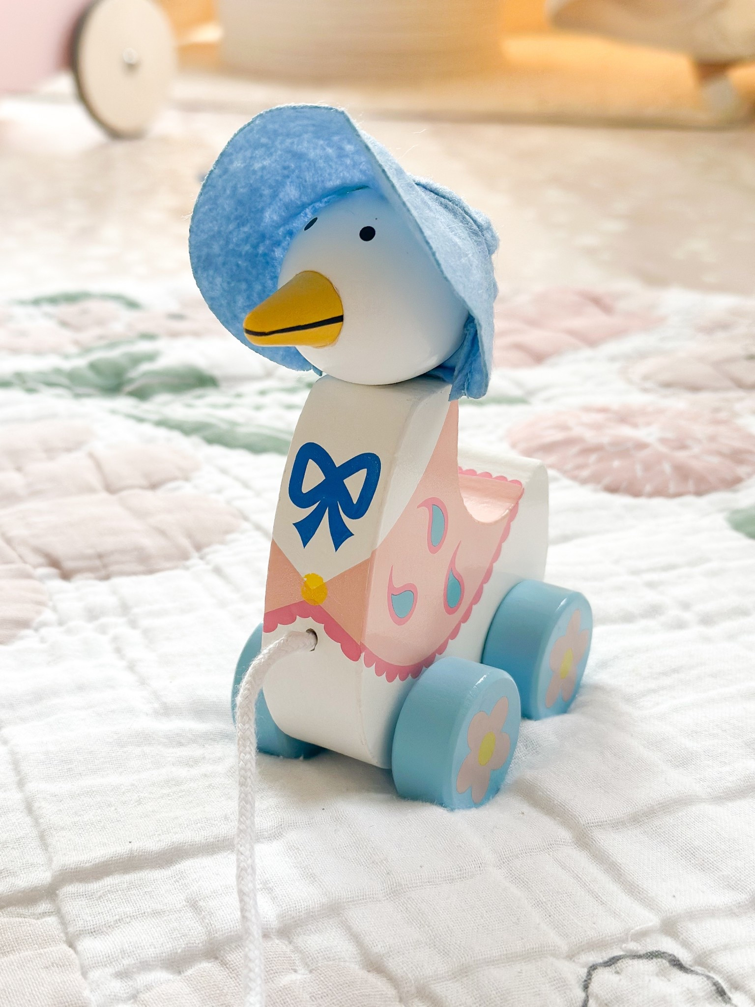 Peter Rabbit pull toy, baby’s first Easter, nursery decor 

#LTKBump #LTKKids #LTKBaby