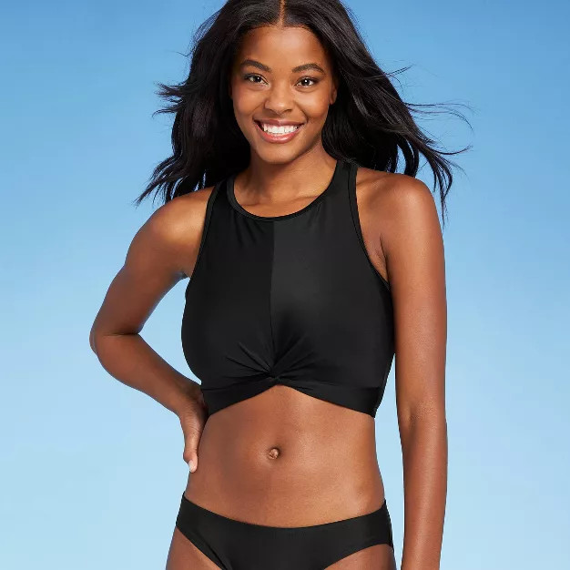 Women's Longline Twist Bikini Top - Kona Sol™ | Target