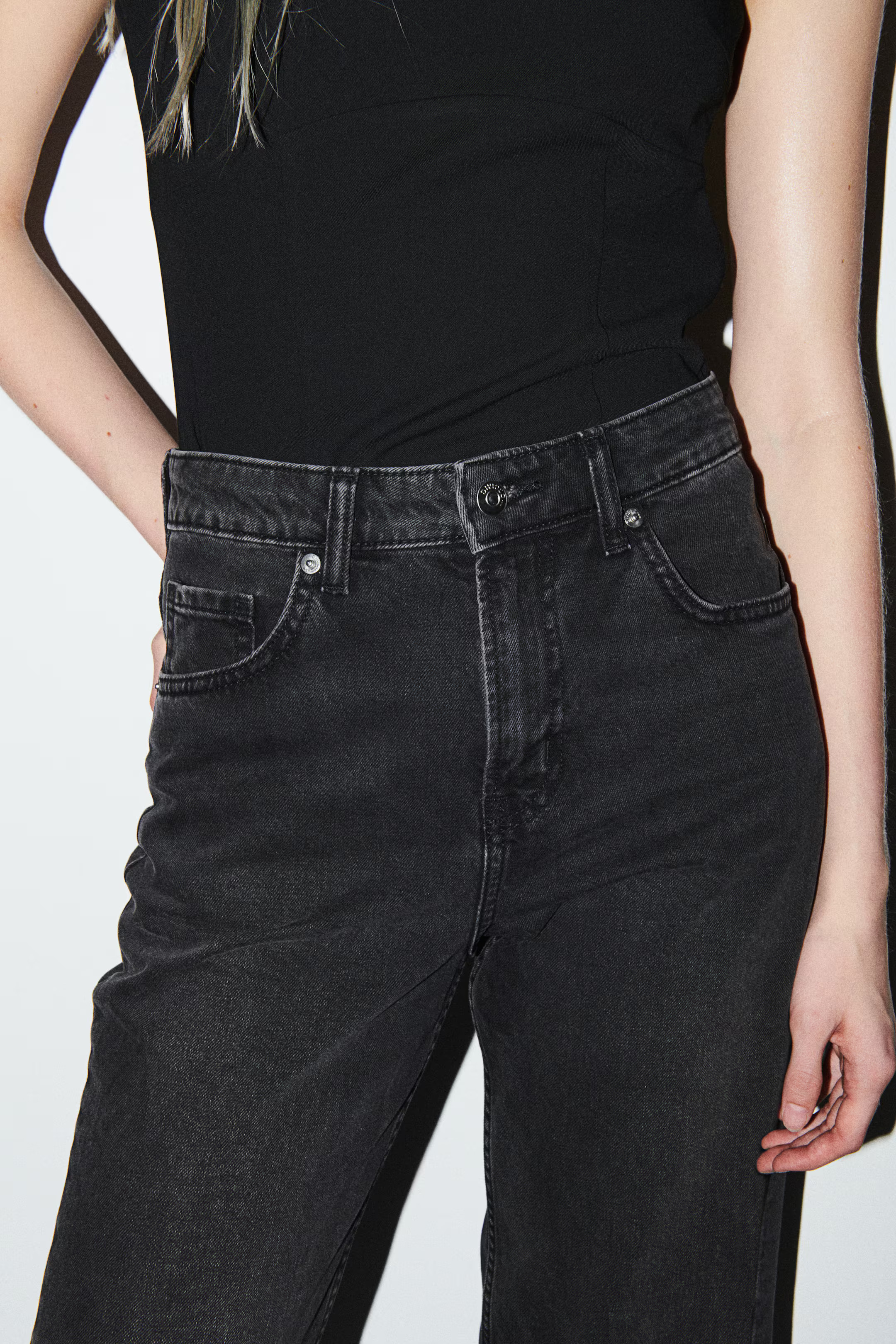 Bleecker High Rise Wide Leg Jeans | H&M (US + CA)