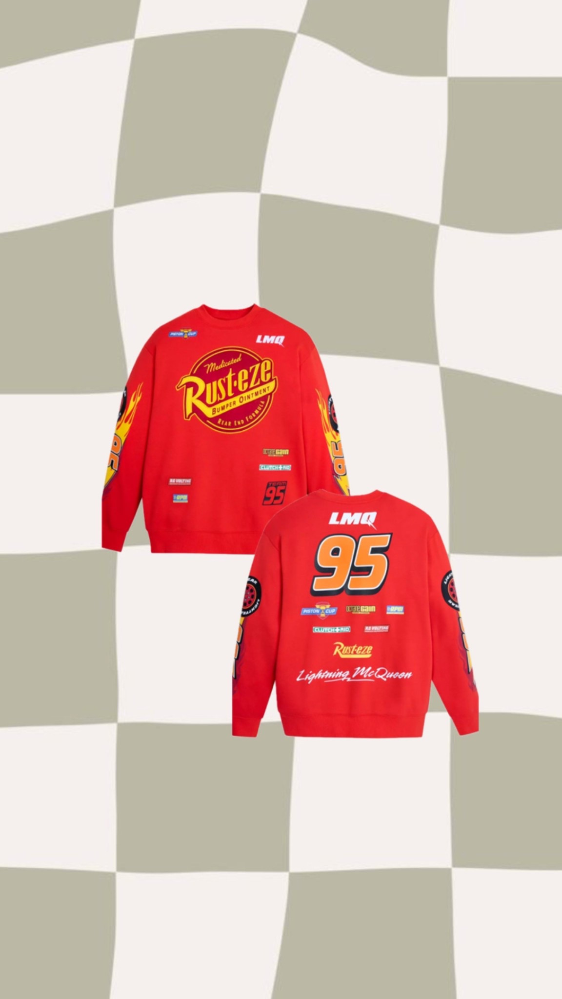 Lightning McQueen pullover ⚡️🚘🏁