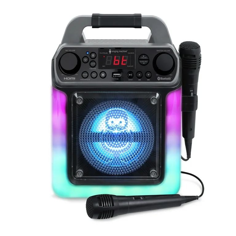 The Singing Machine SML2400 Groove Mini, Black | Walmart (US)