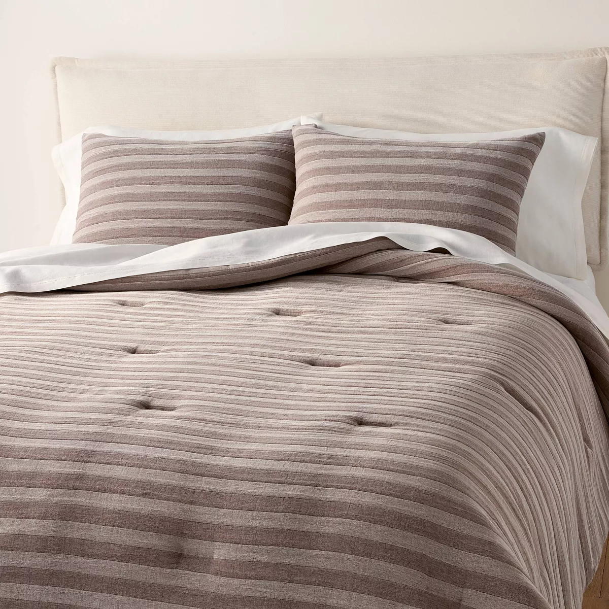 3pc Tonal Stripe Comforter Set - Hearth & Hand™ with Magnolia | Target