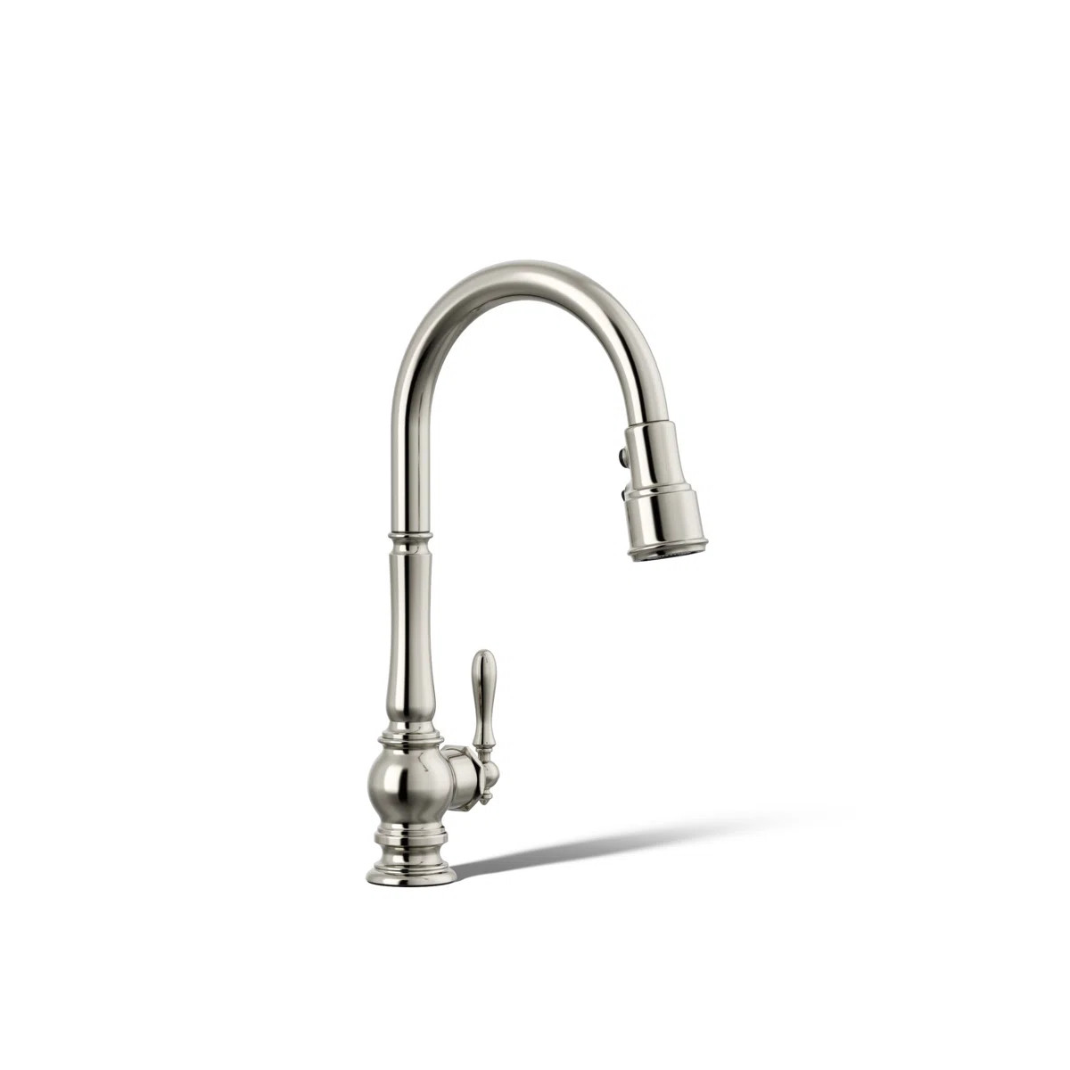 Artifacts Pull Down Single Handle Kitchen Faucet K-99259-SN | Wayfair North America