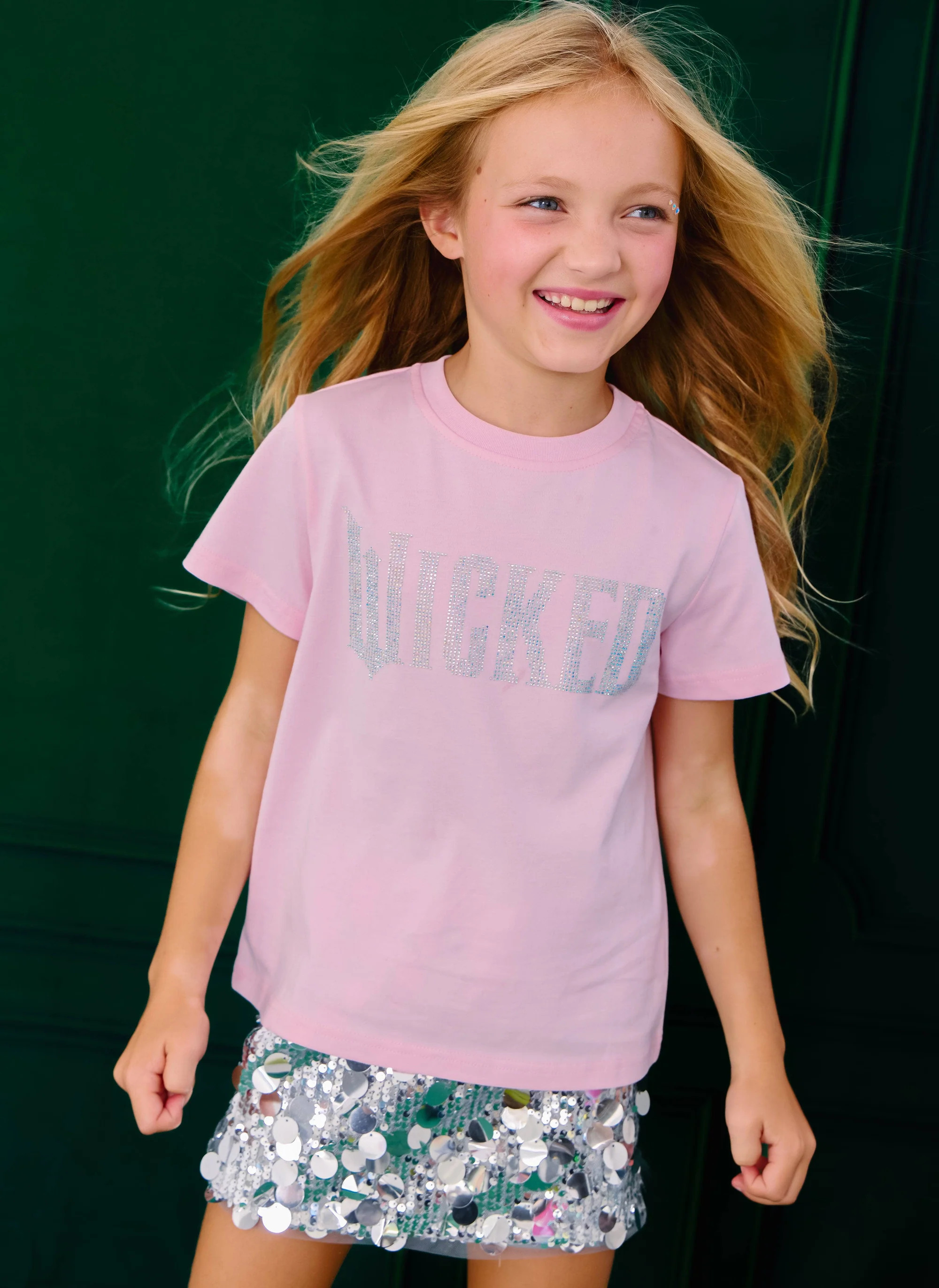 Wicked Crystal Tee Pink | Lola + The Boys