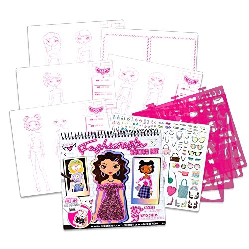 Fashion Angels Fashion Design Sketch Portfolio for Kids -  Fashion Design Sketch Book for Beginners, | Amazon (US)