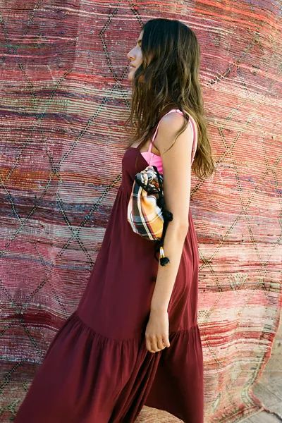 UO Haverford Frock Midi Dress | Urban Outfitters (US and RoW)