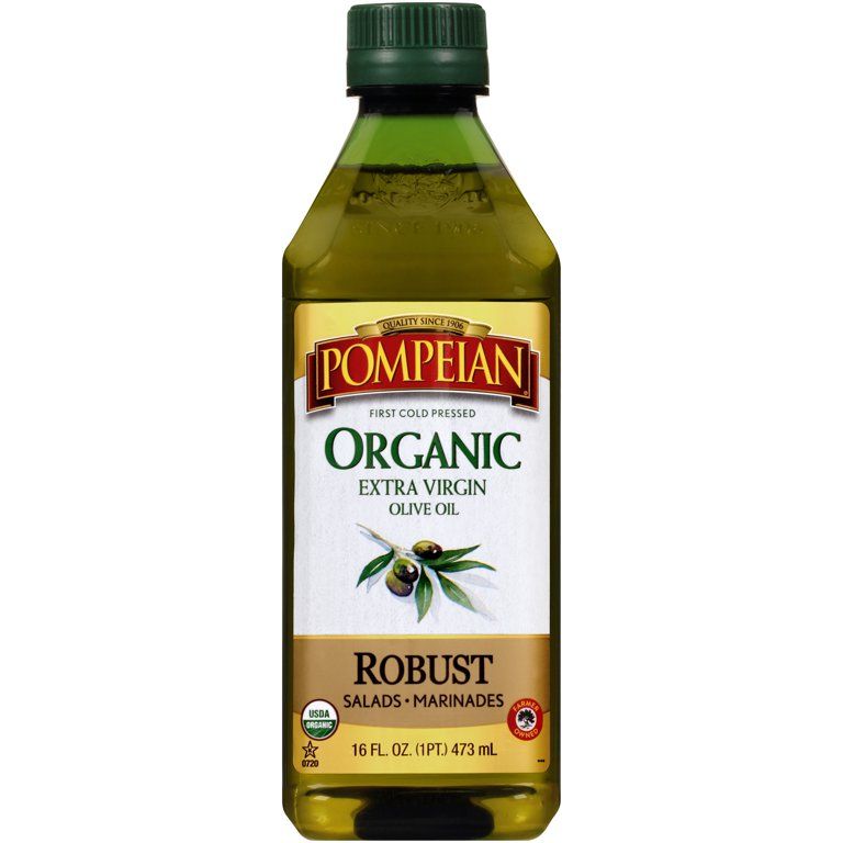 Pompeian Organic Robust Extra Virgin Olive Oil - 16 fl oz | Walmart (US)