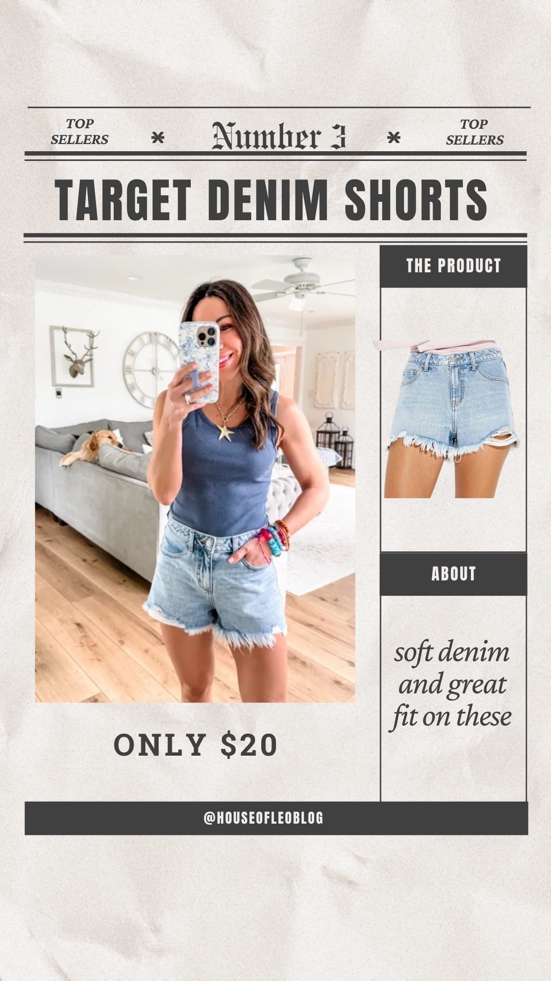 Denim shorts 2. Small tank top. Target style. Target fashion.

#LTKOver40