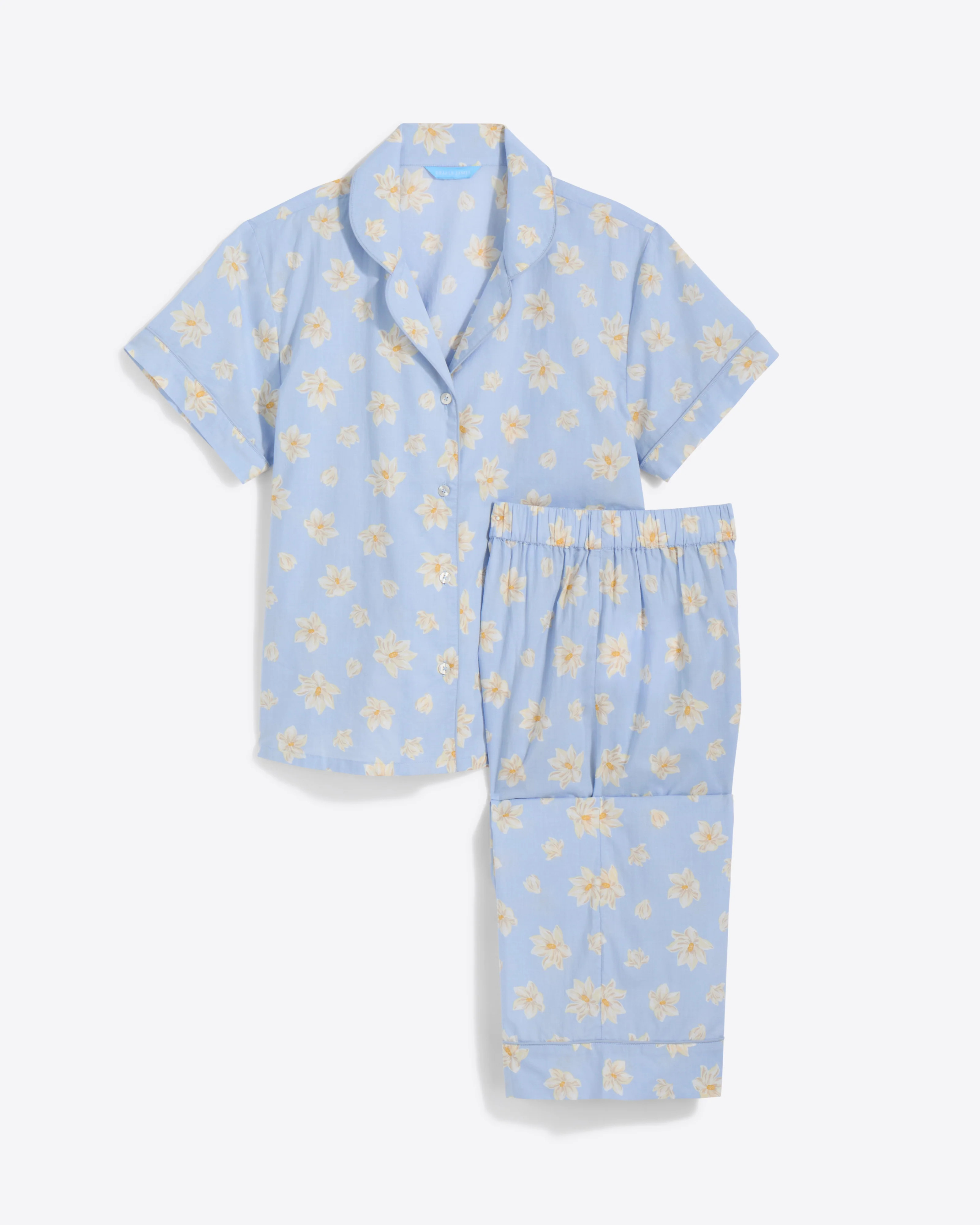 Linda Pajama Set in Magnolia | Draper James (US)