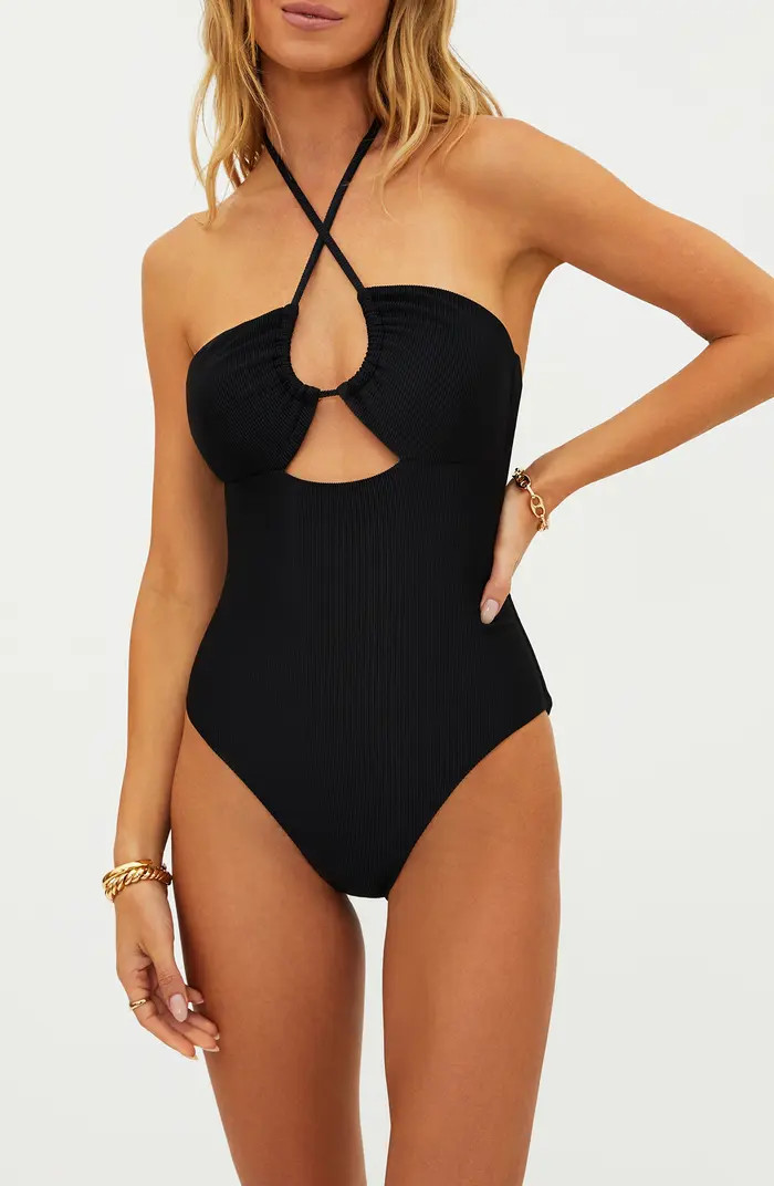 Phoenix Halter One-Piece Swimsuit | Nordstrom