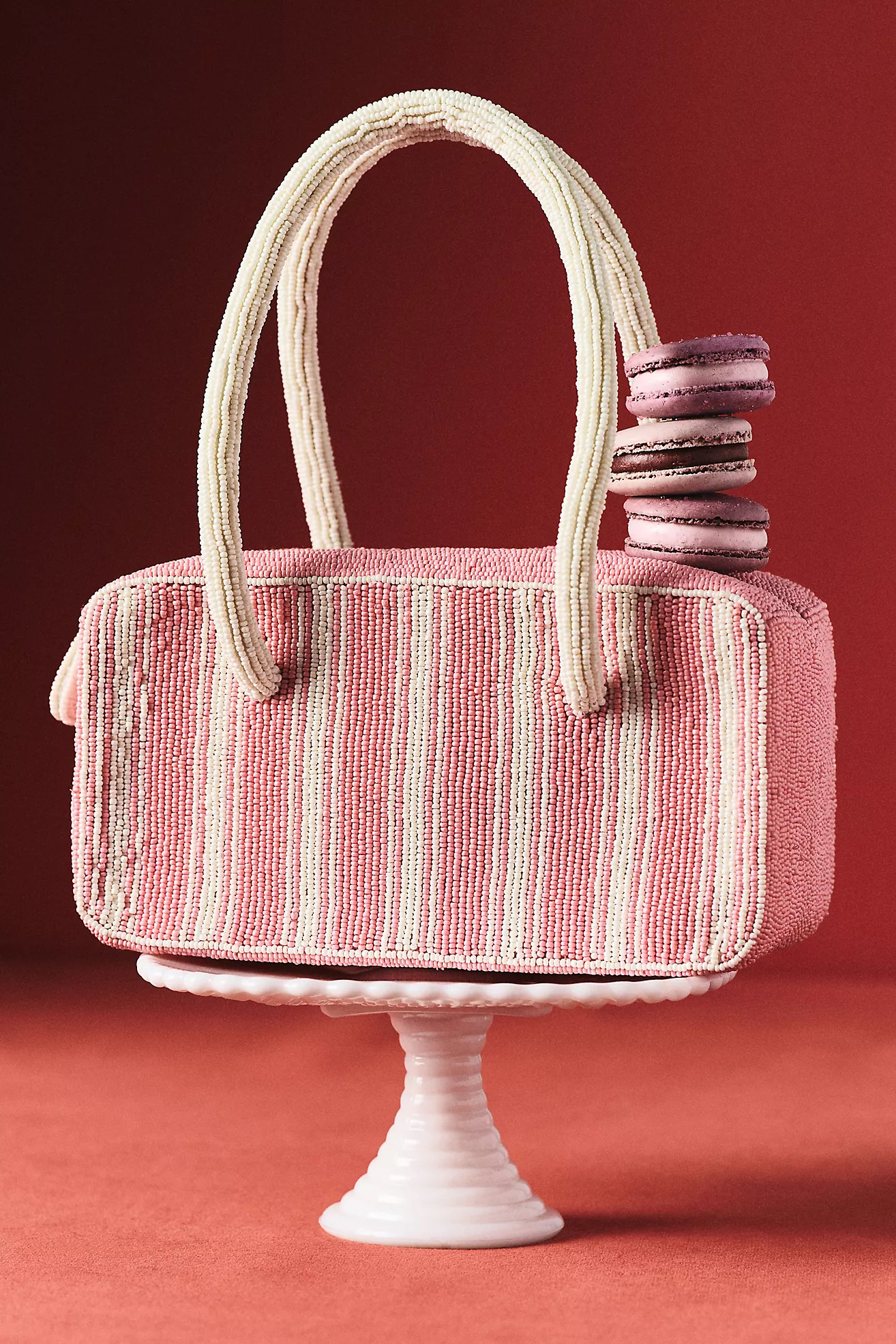Beaded Box-Shaped Bag | Anthropologie (US)