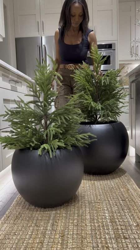 ❗️
I mean look at these planters from Amazon!!! 🫢🤌🏽….They are  gorgeous! 🥰 I got the large size and medium to create this look. You can even use these for four Christmas tree! 💕

Trees are on sale btw! 💕….

To shop, scroll below ☺️


#LTKCyberSaleIT #LTKCyberSaleES #LTKCyberWeek