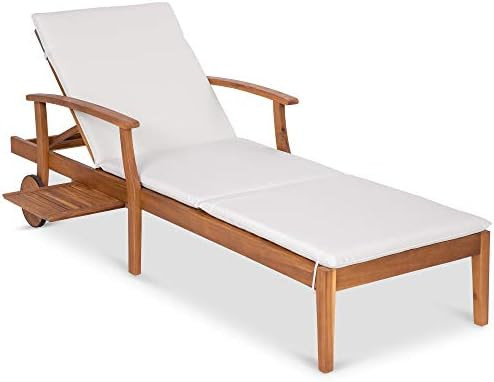 Best Choice Products 79x26in Acacia Wood Chaise Lounge Chair Recliner, Outdoor Furniture for Pati... | Amazon (US)