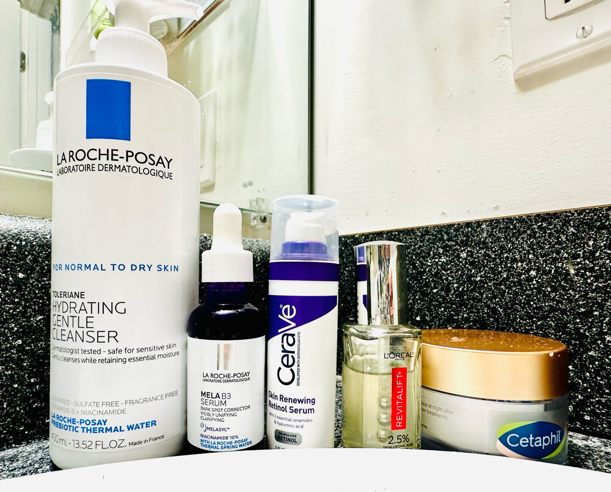 My latest nighttime skincare routine  #skincare #nighttimeroutine 