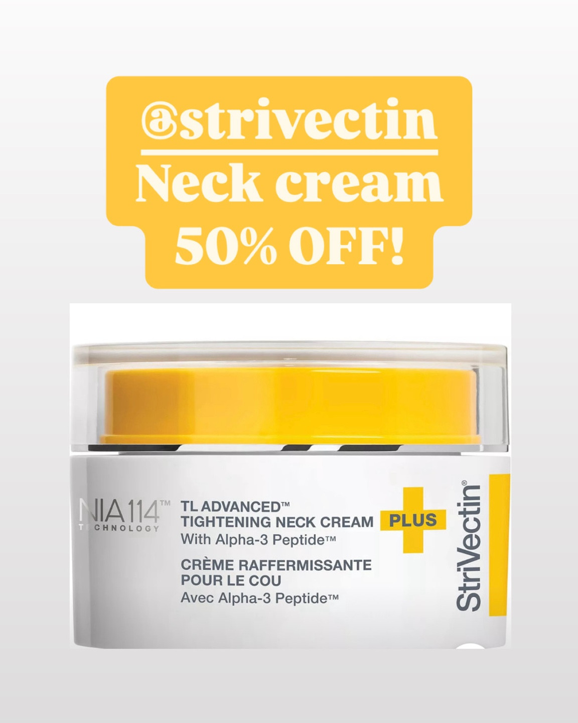 QVC beauty
Strivectin 
Neck cream
Beauty sale


#LTKFindsUnder50 #LTKFallSale #LTKBeauty