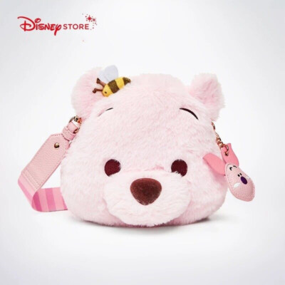 Disney authentic Winnie the pooh sakura pink Crossbody Shoulder Bag disneyland | eBay US