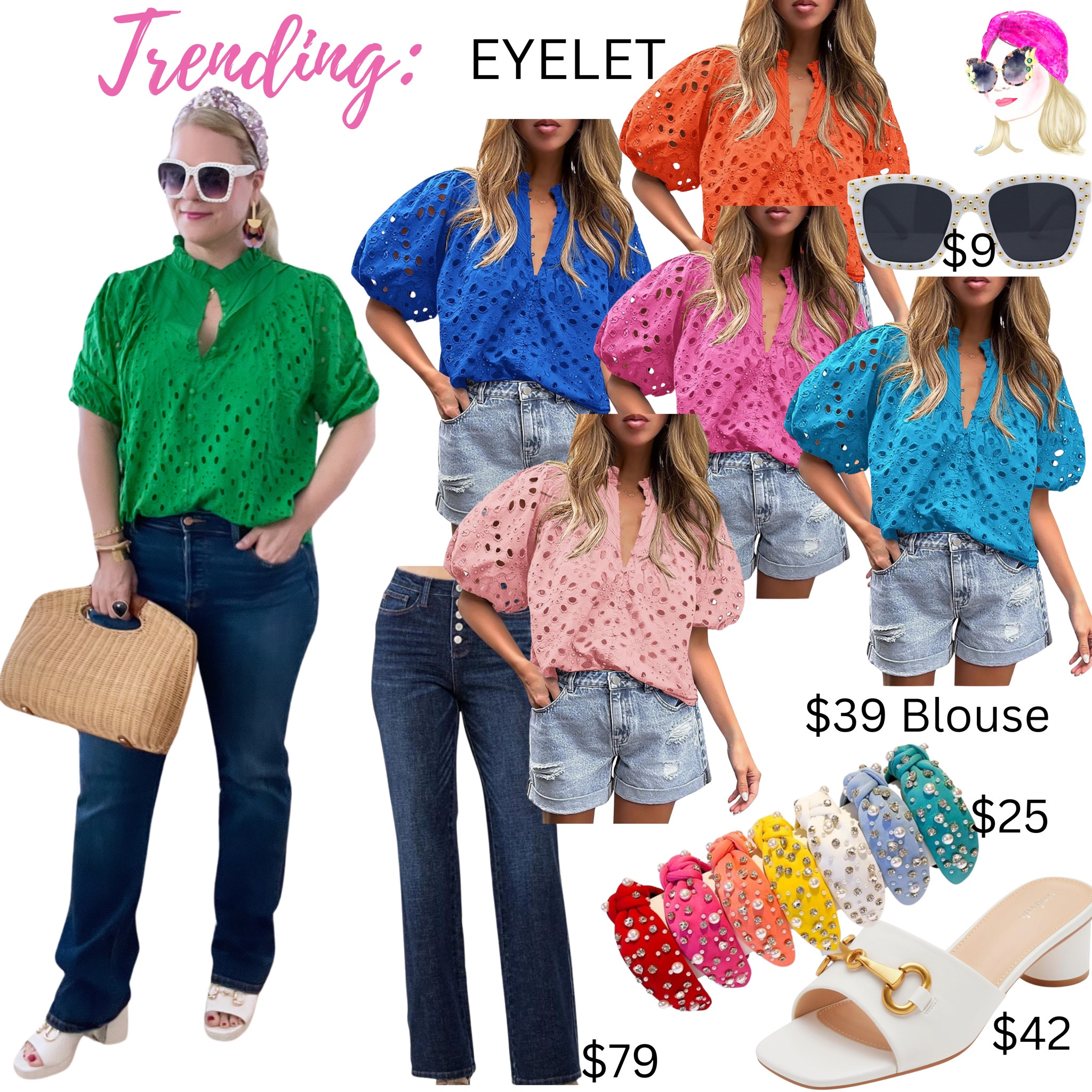 Eyelet blouses and dresses are super popular right now. Grab these pretties while they’re in stock.

OOTD Date Night Outfit 