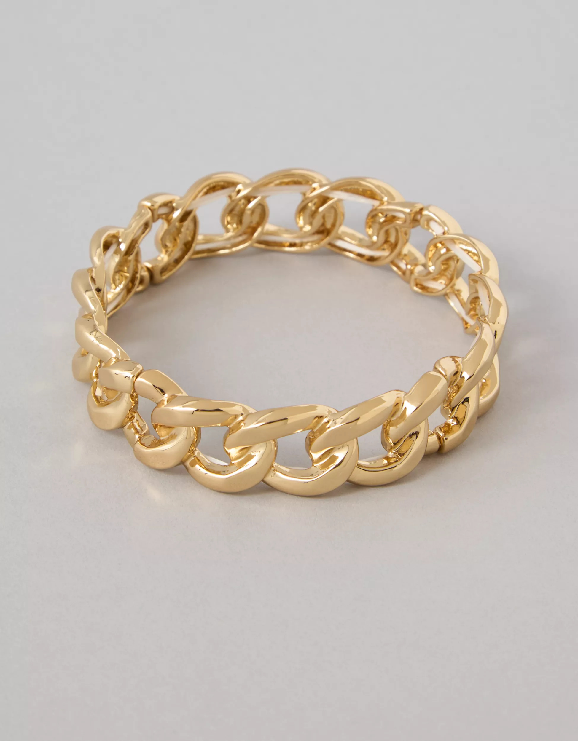 AEO Chunky Chain Stretch Bracelet | American Eagle Outfitters (US & CA)