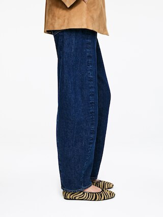 Pony Hair-Effect Ballerinas – ARKET GB | Arket UK