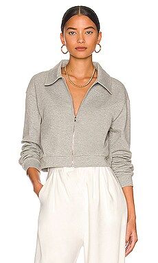 ALL THE WAYS Stasia Zip Up in Grey from Revolve.com | Revolve Clothing (Global)