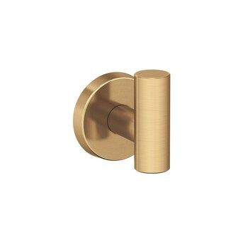 Amerock Arrondi Champagne Bronze Single -Hook Wall mount Towel Hook | Lowe's