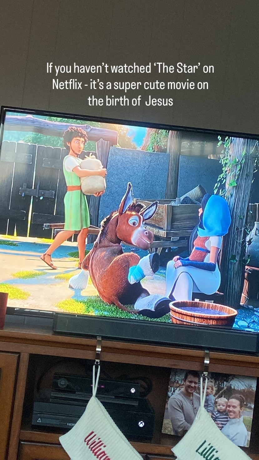 If you haven’t watched ‘The Star’ on Netflix - it’s a super cute movie on the birth of  Jesus

#LTKHoliday #LTKKids