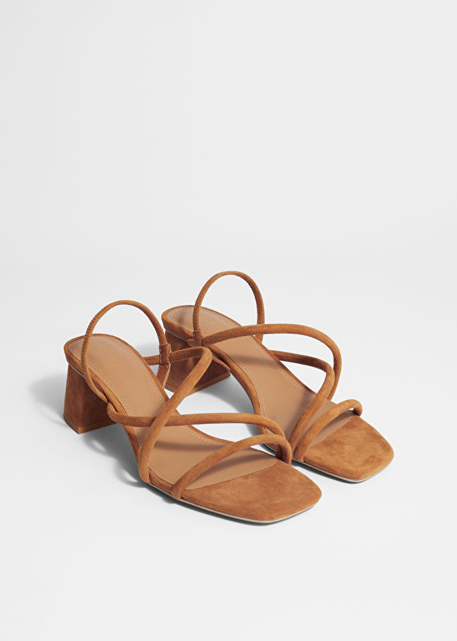 Strappy Block Heel Sandals | & Other Stories US