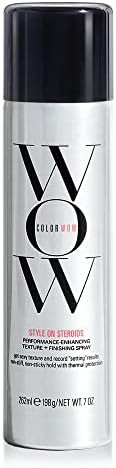 COLOR WOW Style on Steroids Texturizing Spray, Non-Sticky Hair Texturizer for Instant Volume and ... | Amazon (US)