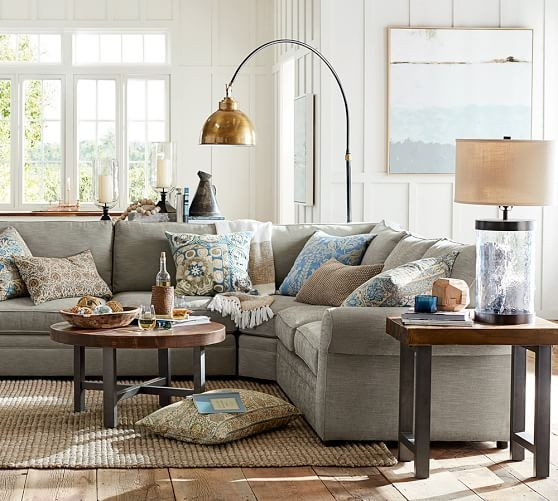 Griffin 27" Reclaimed Wood End Table | Pottery Barn (US)