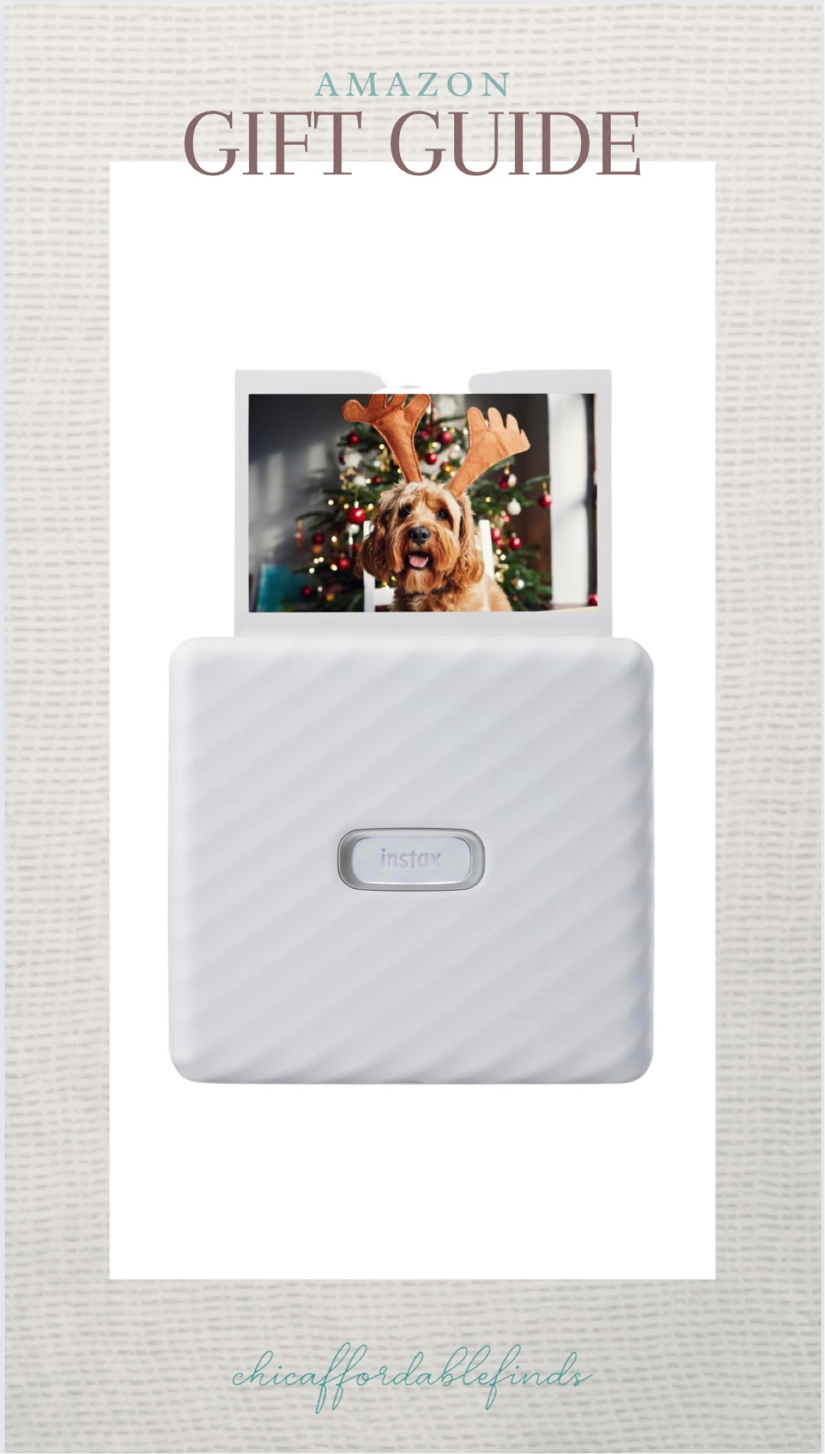 A Bluetooth printer that prints right from your phone. 

#LTKHolidaySale #LTKCyberWeek #LTKGiftGuide