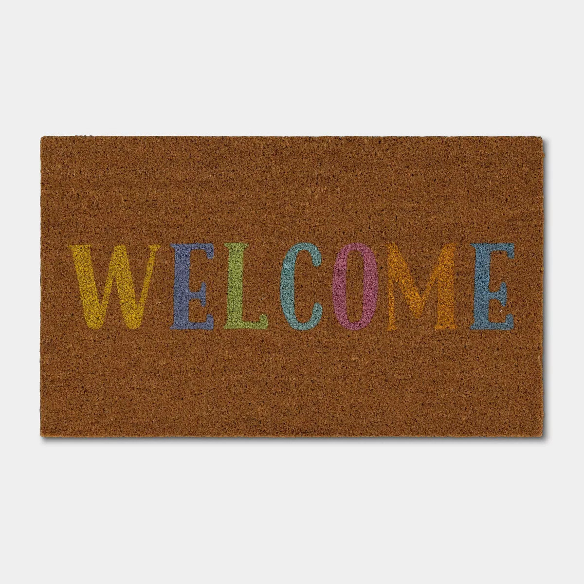 Easter Welcome Coir Doormat Natural - Room Essentials™ | Target