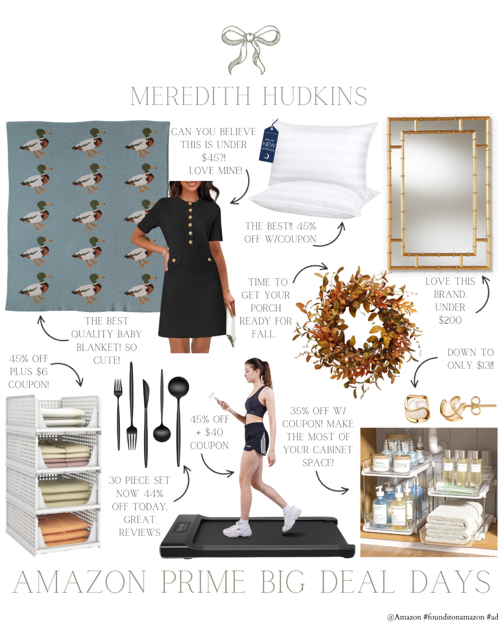 @Amazon Prime Big Deal Days are officially here #ad ! Here are some of my favorite deals so far. I can’t get enough of these best selling home, fashion and beauty products! #founditonamazon

Follow me the @shop.LTK app to learn more about Amazon’s products & deals. I've linked all these products in my LTK Shop so you can
shop directly from the app!

@Shop.LTK #liketkit liketk.it/xx

I will receive a commission, at no cost to you, if you make a purchase through my Amazon links or LTK links.

Meredith Hudkins preppy style, classic style, timeless, home decor, traditional home decor, household essentials, Amazon prime big deal days, sale finds, home decor, beauty women’s fashion, fall fashion, winter fashion, autumn style, autumn fashion, fall outfits, Christmas, Amazon fashion 

#LTKFindsUnder50 #LTKSaleAlert #LTKxPrimeDay