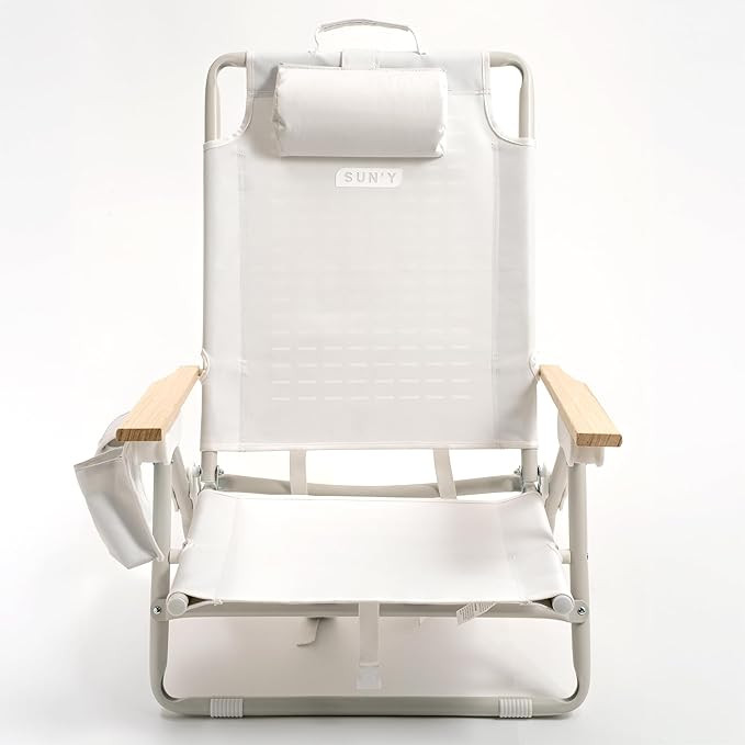 SUN'Y Escapes Backpack Beach Chair - Made w/Ocean Bound Plastics, Customizable w/MOLLE Accessorie... | Amazon (US)