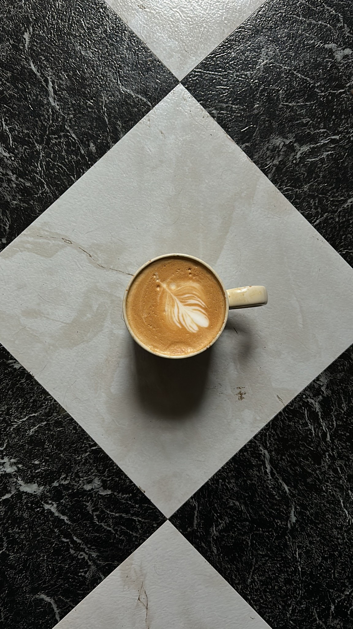 Peel and stick marble flooring! The renter friendly fix♟️🤍✨