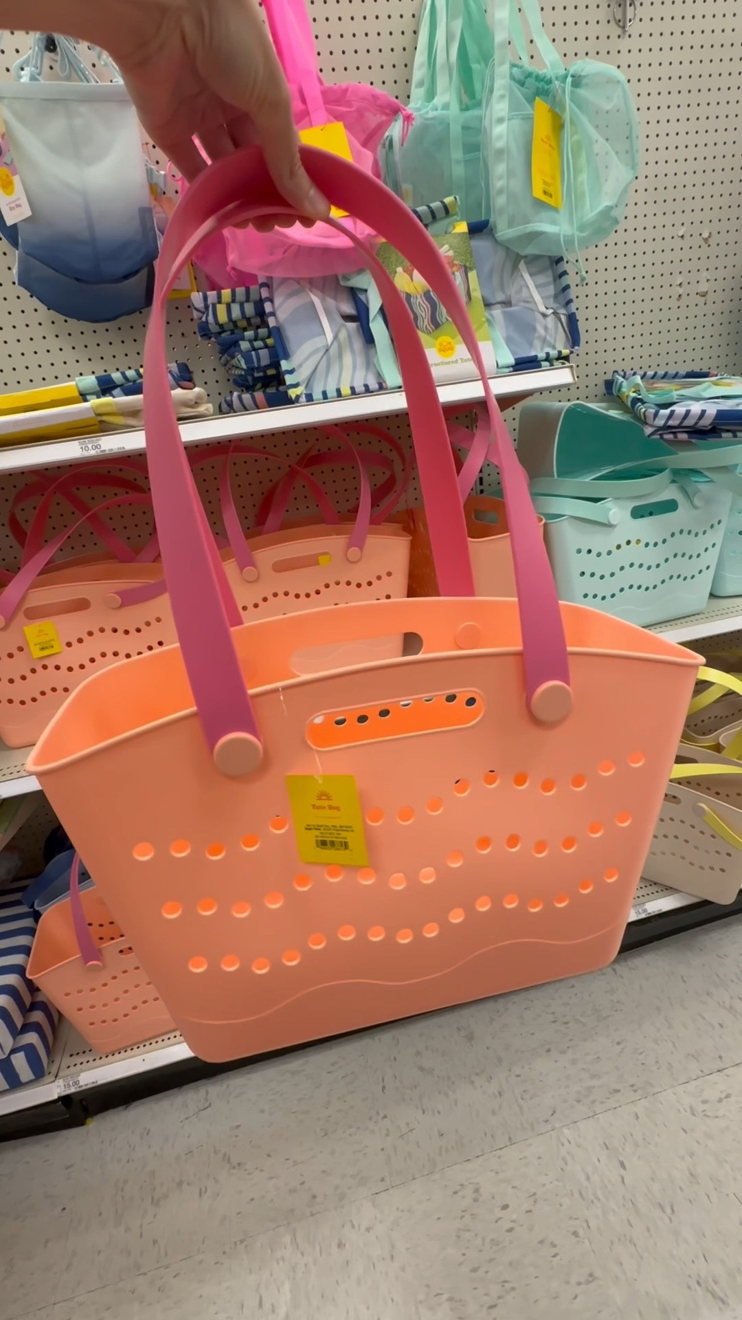 The $15 beach and poolside bag to have this Summer! ☀️
Love the colors!!! 

#LTKSeasonal #LTKFindsUnder50 #LTKTravel