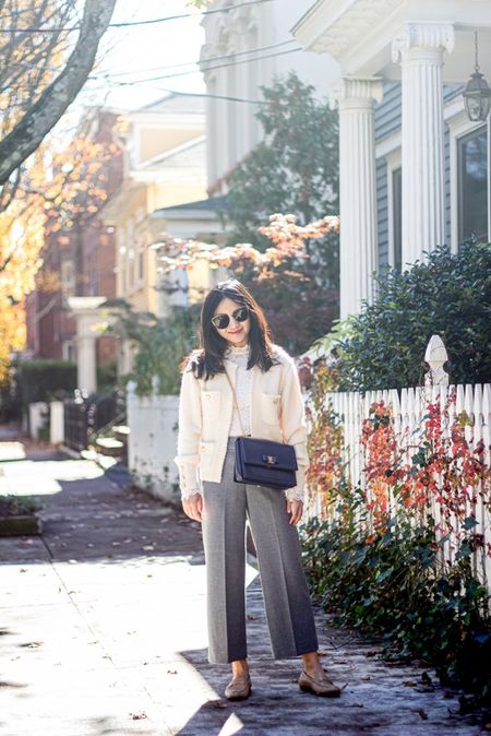 On ElleBlogs.com: it was almost 50 degrees earlier in the week (a rarity for January in CT) so I rewore this outfit from fall

#LTKsalealert #LTKSeasonal #LTKstyletip