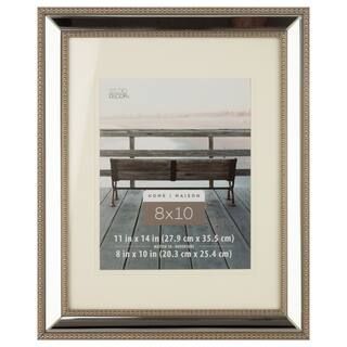8 Pack: Mirrored Beaded 8" x 10" Frame with Mat, Home by Studio Décor® | Michaels Stores