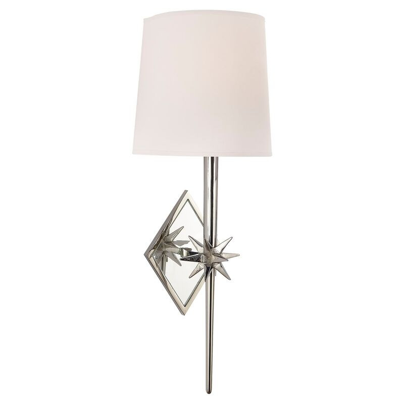 Etoile Sconce, Polished Nickel | One Kings Lane
