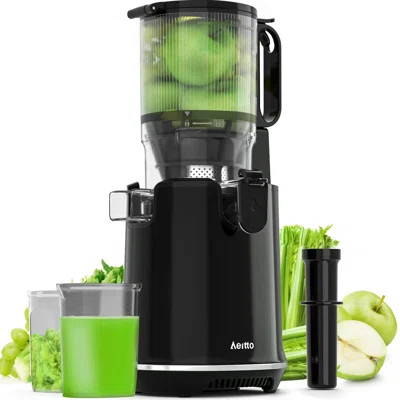 Aeitto 250W Masticating Juicer, Cold Press with 5.3" Feed Chute & 1.7L Capacity, Easy to Clean, High Juice Yield | Wayfair North America
