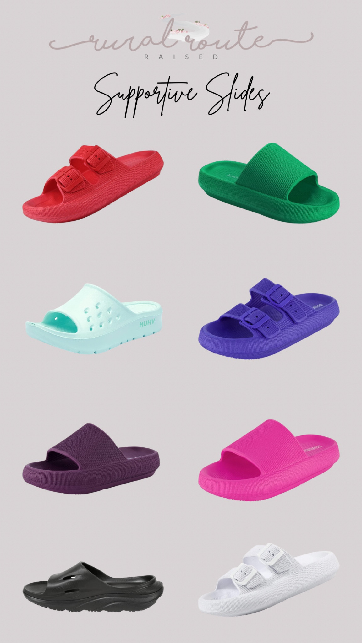 Summer sandals | supportive slides | recovery sandals | women’s shoes

#LTKshoecrush #LTKfamily #LTKfit