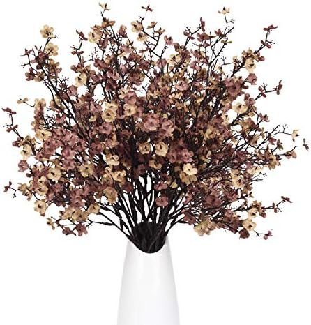 Baby Breath Gypsophila Artificial Flowers, Babies Breath Flowers Bush Artificial Gypsophila Silk ... | Amazon (US)