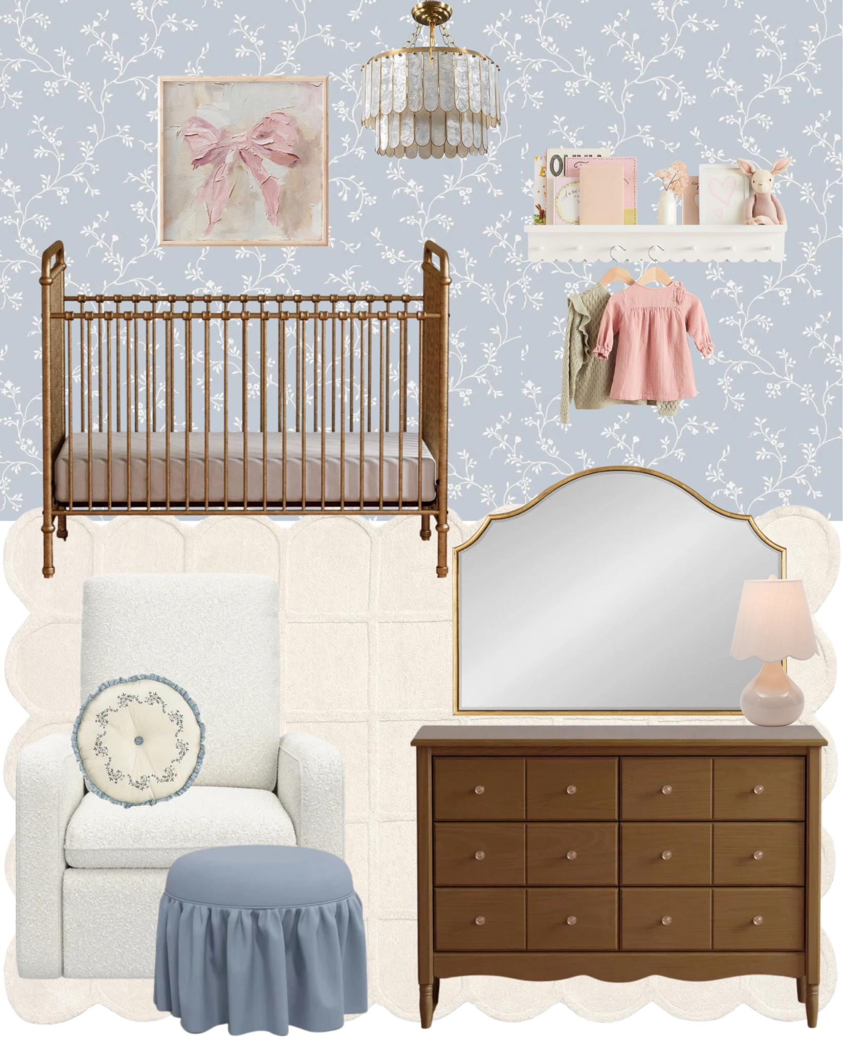 The most girly nursery with blue touches ✨

Girl nursery, nursery decor, nursery wallpaper, nursery for girl, nursery rug, nursery dresser

#LTKHome #LTKBaby #LTKKids