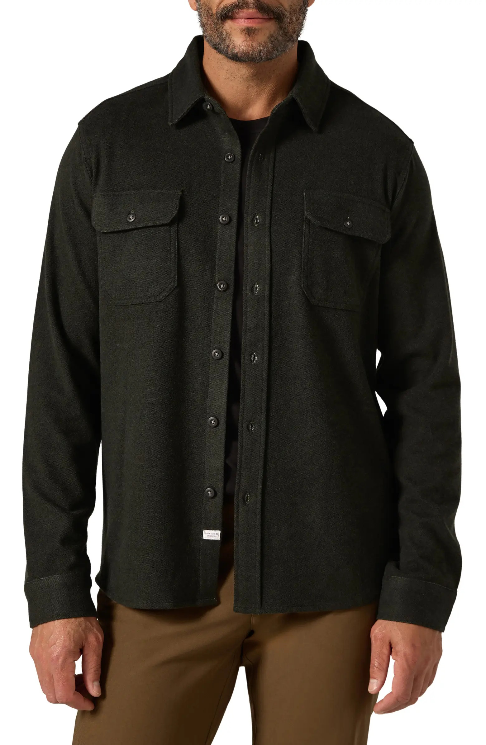 Generation Stretch Flannel Button-Up Shirt | Nordstrom