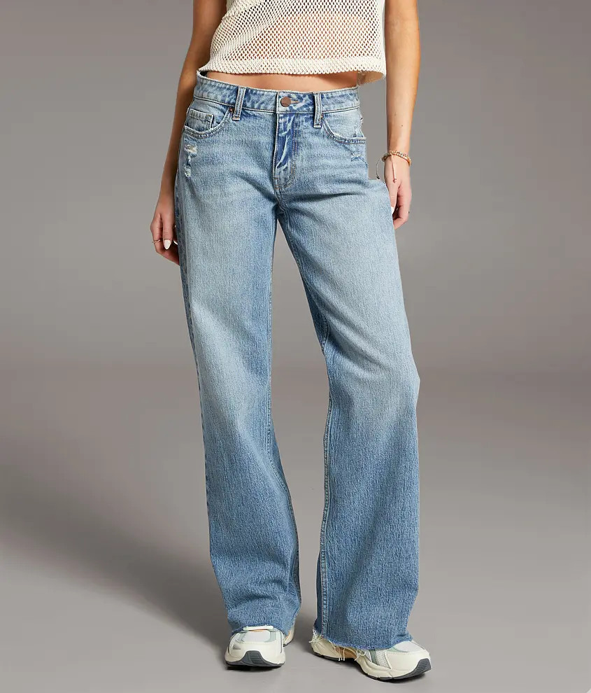 Taylor Low Slung Baggy Wide Leg Stretch Jean | Buckle